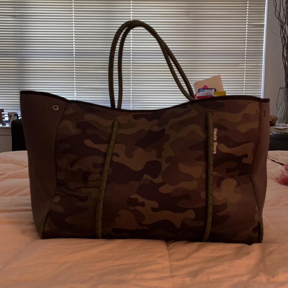 Haute Shore neoprene oversized tote